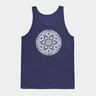 "Between Worlds" Mandala Tank Top